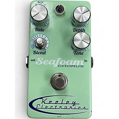 Used Keeley Seafoam Chorus Effect Pedal