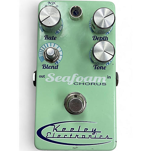 Used Keeley Seafoam Chorus Effect Pedal