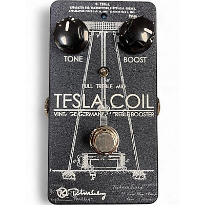 Used Keeley Tesla Coil Vintage Germanium Treble Booster Effect Pedal