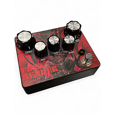 Used Keeley Timbul Cahyono Custom Shop "Red Fury Fossilos" Fuzz Bender Effect Pedal