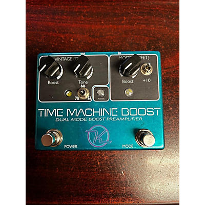 Keeley Used Keeley Time Machine Boost Effect Pedal