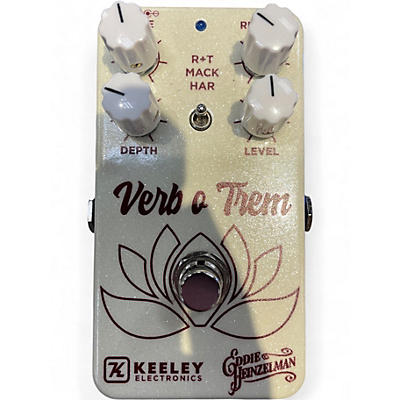 Used Keeley VERB O TREM Effect Pedal