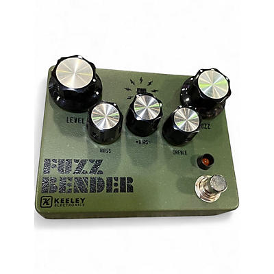 Used Keeley fuzz bender green Effect Pedal