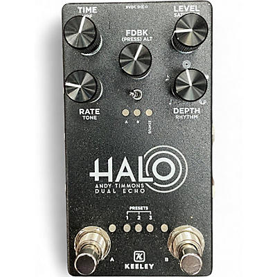Used Keeley halo andy timmons dual echo Effect Pedal