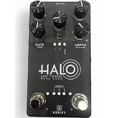 Used Keeley halo dual echo Effect Pedal