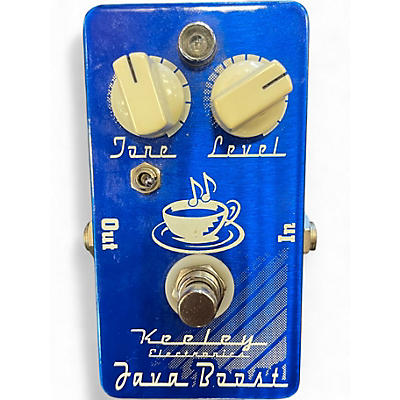 Used Keeley java boost Effect Pedal