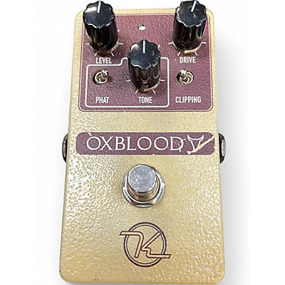 Used Keeley oxblood Effect Pedal