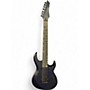 Used Keisel ARIES 7 BARITONE BLACK AND BLUE Solid Body Electric Guitar BLACK AND BLUE