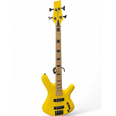 Used Keisel VANQUISH  MCLAREN YELLOW  Electric Bass Guitar