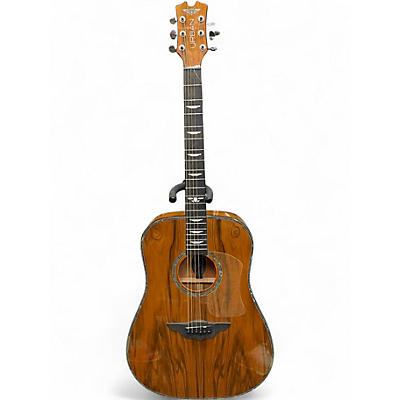 Used Keith Urban BLACK LABEL PLATINUM Natural Acoustic Electric Guitar