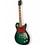 Used Keith Urban Custom Graphic Urban Green Burst Solid Body Electric Guitar Green Burst