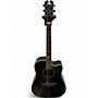 Used Keith Urban Dreadnaut Black Acoustic Electric Guitar Black