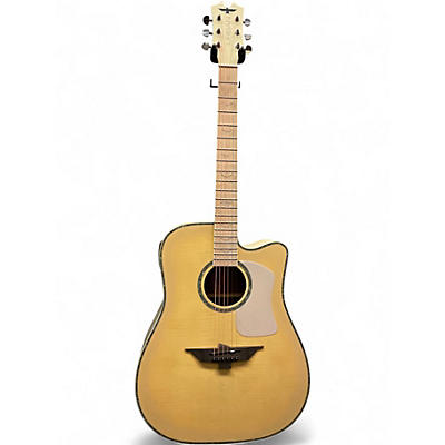 Used Keith Urban LIGHT THE FUSE LIMITED EDITION VINTAGE WHITE Acoustic Electric Guitar