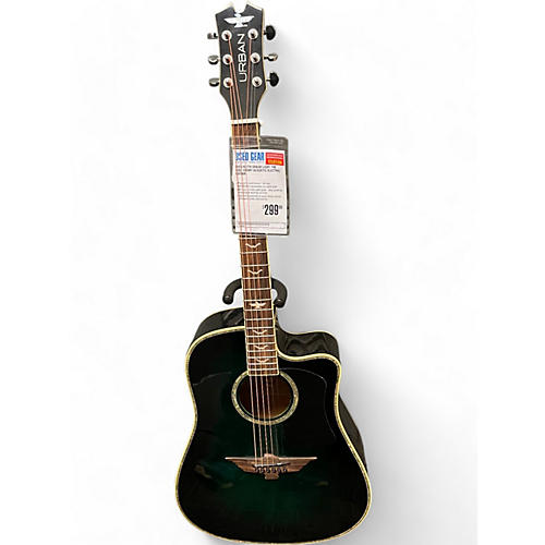 Keith Urban Used Keith Urban Light The Fuse Ebony Acoustic Electric Guitar Ebony