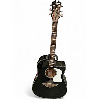 Used Keith Urban Night Star Black Acoustic Guitar