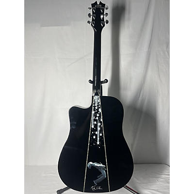 Keith Urban Used Keith Urban Nightstar Black Acoustic Guitar