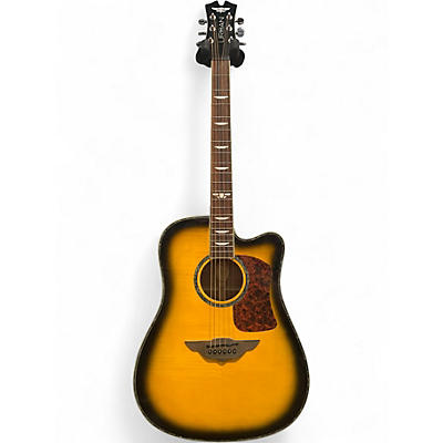 Used Keith Urban Player 2 Color Sunburst Acoustic Electric Guitar