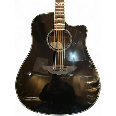 Used Keith Urban Player Black Acoustic Guitar