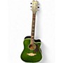 Used Keith Urban Player Green Acoustic Guitar Green