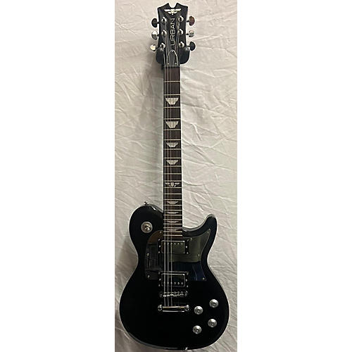 Keith Urban Used Keith Urban Single Cut Electric Black Solid Body Electric Guitar Black