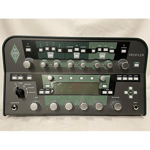 Kemper Used Kemper Profiler PowerHead 600W Class D Profiling Solid State Guitar Amp Head