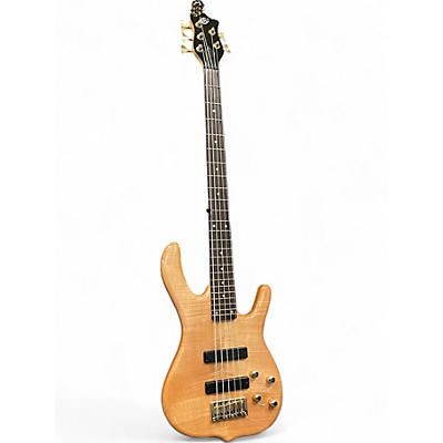 Used Ken Smith Design BURNER DELUXE Natural Electric Bass Guitar
