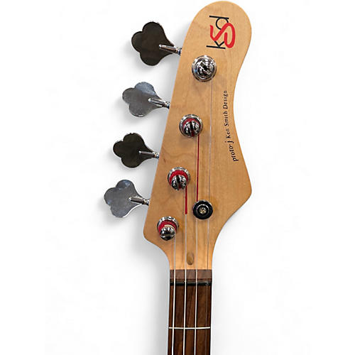 Used Ken Smith Proto J 3 Tone Sunburst Electric Bass Guitar 3 Tone Sunburst