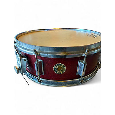 Used Kent 14in KENT 14X5 RED SPARKEL Drum