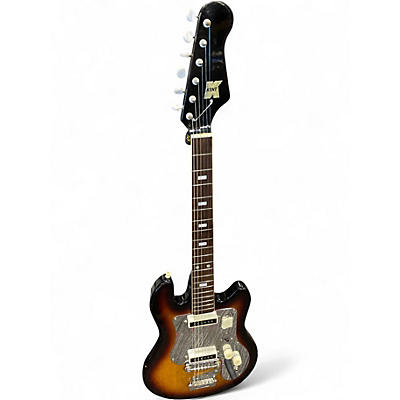 Used Kent 1962 Las Vegas 2 Color Sunburst Solid Body Electric Guitar