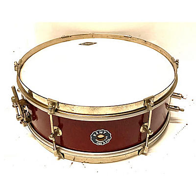 Kent Used Kent 5X14 Snare Drum Red Sparkle