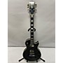 Used Kent Used Kent Single Cut Black Solid Body Electric Guitar Black