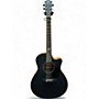 Used Kepma GA3-130ABK+ Black Acoustic Electric Guitar Black