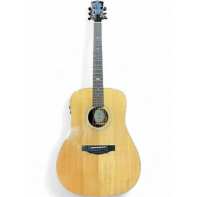 Used Kepma d2131 Natural Acoustic Electric Guitar