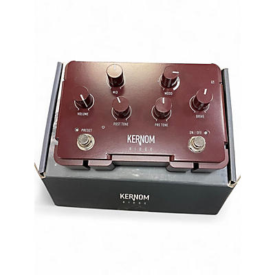 Used Kernom Ridge Overdrive Release Edition in Oxblood Effect Pedal