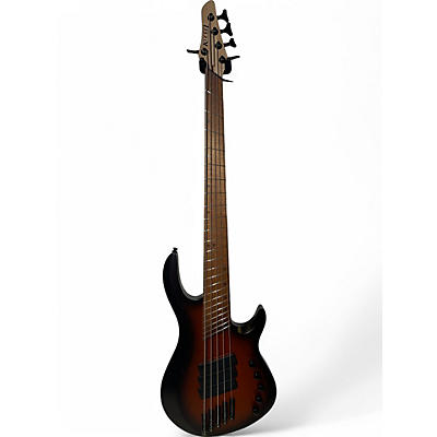 Used Kiesel A2 Magma Metallic W/ Translucent Black Burst Electric Bass Guitar