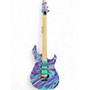Used Kiesel ARIES TROPIC PURPLE SILVER SWIRL Solid Body Electric Guitar TROPIC PURPLE SILVER SWIRL