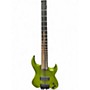 Used Kiesel AW5 VADER GREEN Electric Bass Guitar GREEN