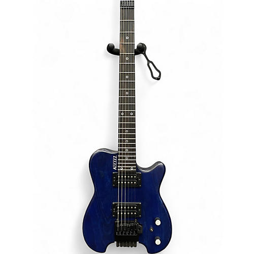 Used Kiesel Alan Holdsworth Signature HH2 Trans Blue Solid Body Electric Guitar Trans Blue