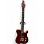 Used Kiesel Allan Holdsworth Signature Flame Maple Cap Trans Crimson Red Solid Body Electric Guitar Trans Crimson Red