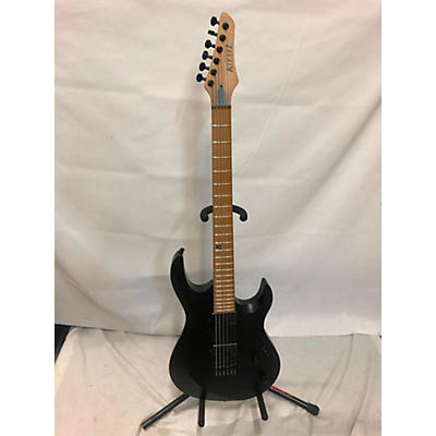 Used Kiesel Aries 6 Baritone Black Onyx Baritone Guitars