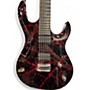 Used Kiesel Aries  6 Blood Splatter Blood Splatter Solid Body Electric Guitar Blood Splatter