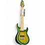 Used Kiesel Aries 8 Blue Green Solid Body Electric Guitar Blue Green