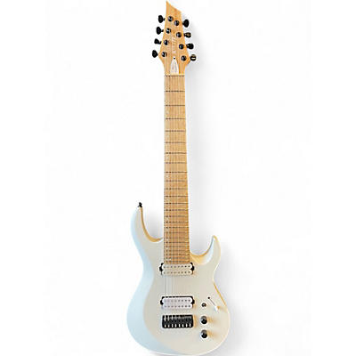 Used Kiesel Aries 8 White Solid Body Electric Guitar