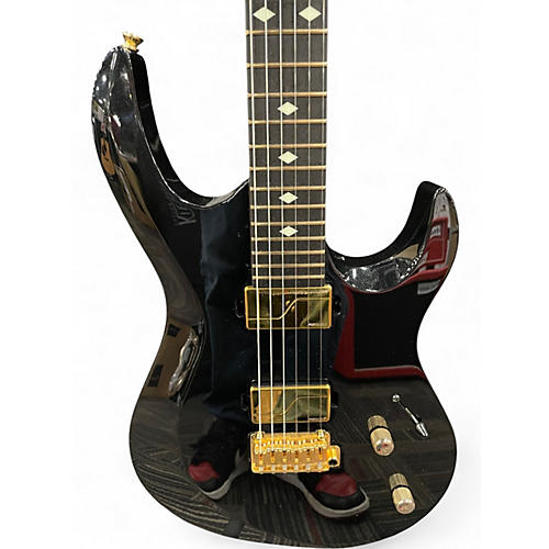 Used Kiesel Aries Black Solid Body Electric Guitar Black