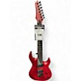Used Kiesel Aries Multiscale Satin Red Solid Body Electric Guitar Satin Red