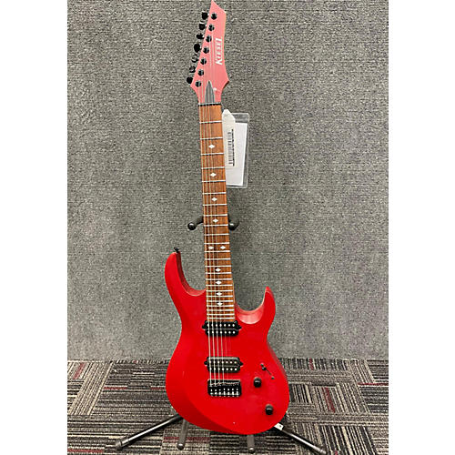 Used Kiesel Aries Red Solid Body Electric Guitar Red