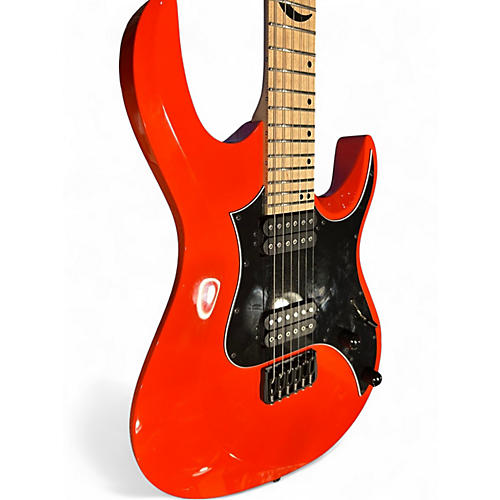 Used Kiesel Aries Titanium 6 RACING ORANGE Solid Body Electric Guitar RACING ORANGE