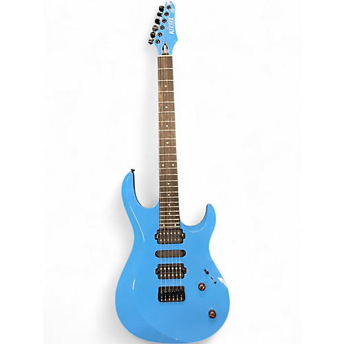 Used Kiesel Aries6 Light Blue Solid Body Electric Guitar Light Blue