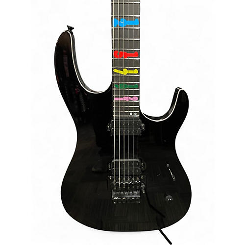 Used Kiesel DC Black Solid Body Electric Guitar Black