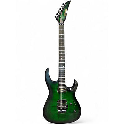 Used Kiesel DC600 Emerald Green Solid Body Electric Guitar